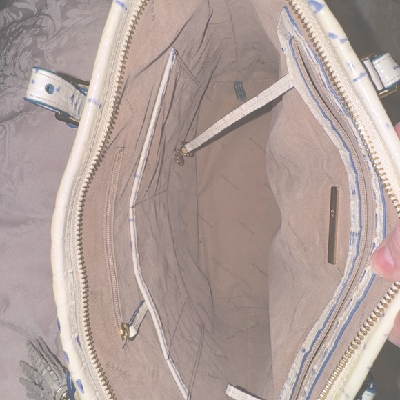 Brahmin Asher La Scala Marina Leather Shoulder Bag - Picture 9 of 10